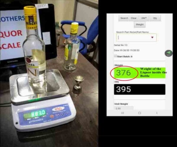 Liquor Scale